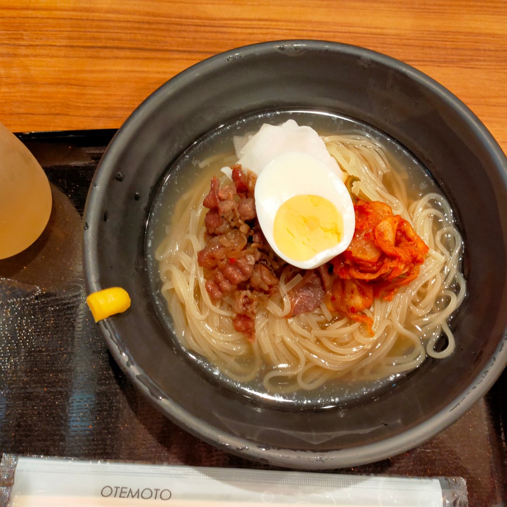 ユーザーが投稿した冷麺の写真 - 実際訪問したユーザーが直接撮影して投稿した千波町韓国料理韓丼 水戸千波店の写真