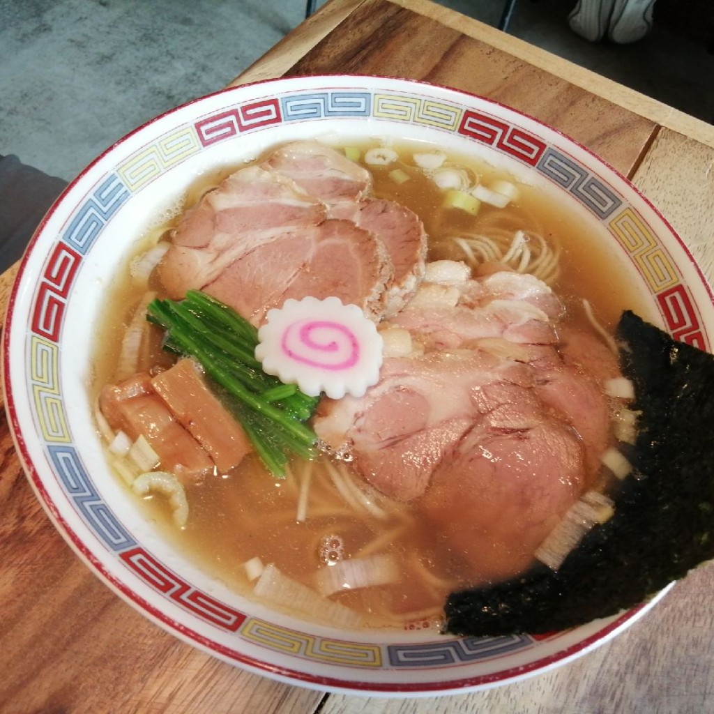 ユーザーが投稿したチャーシュー麺(塩)の写真 - 実際訪問したユーザーが直接撮影して投稿した本町ラーメン専門店だし・麺 未蕾の写真