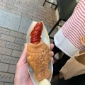 鯛焼きフランク - 実際訪問したユーザーが直接撮影して投稿した大街道カフェスイーツバー エルエイチの写真のメニュー情報