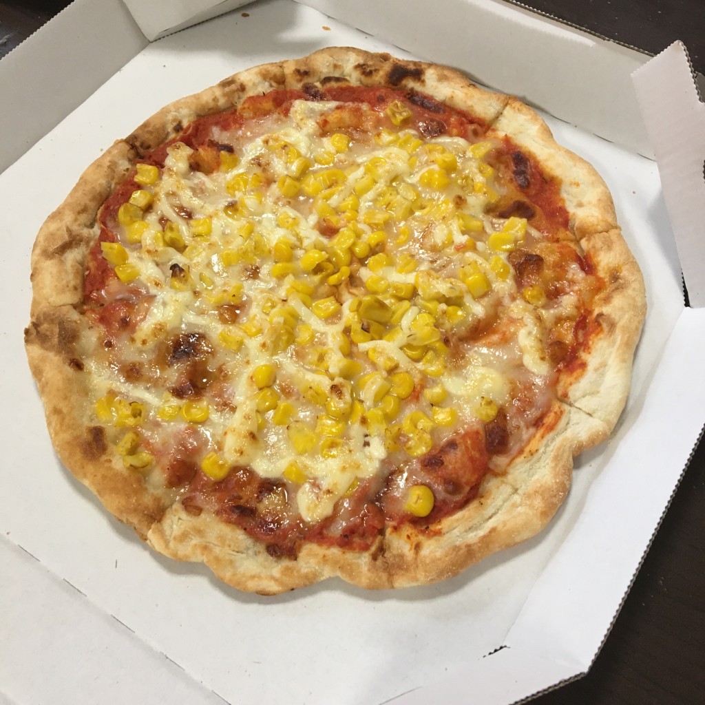 ユーザーが投稿したマヨコーンピザの写真 - 実際訪問したユーザーが直接撮影して投稿した天白町ファミリーレストランガスト 岡崎店の写真