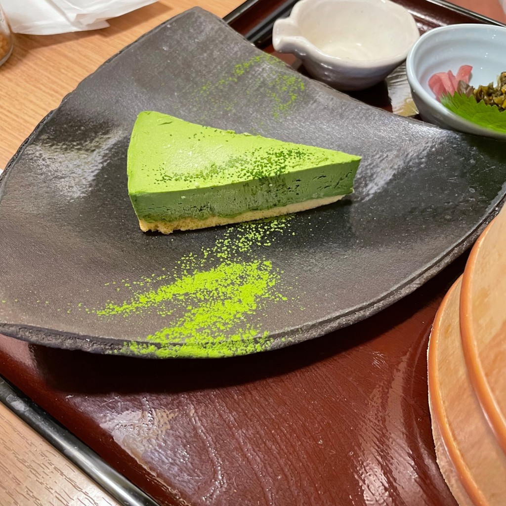 ユーザーが投稿した穴子ケーキの写真 - 実際訪問したユーザーが直接撮影して投稿した浜町ファミリーレストランおひつごはん四六時中 ららぽーとTOKYO-BAY店の写真