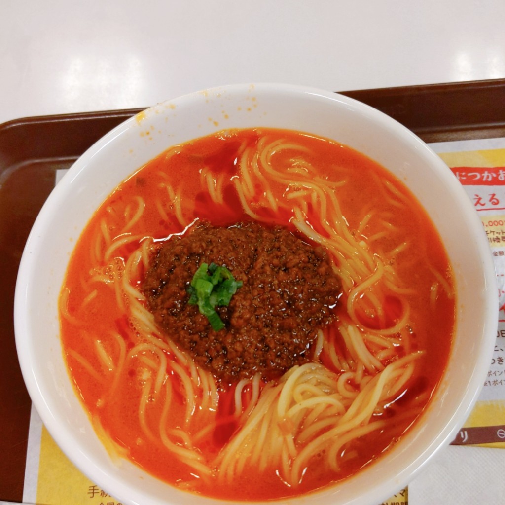 ユーザーが投稿した胡麻担々麺の写真 - 実際訪問したユーザーが直接撮影して投稿した天神ドーナツミスタードーナツ 福岡天神の写真