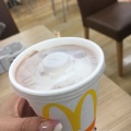 マックシェイクチョコレート - 実際訪問したユーザーが直接撮影して投稿した津田元町ファーストフードマクドナルド 枚方アルプラザ店の写真のメニュー情報