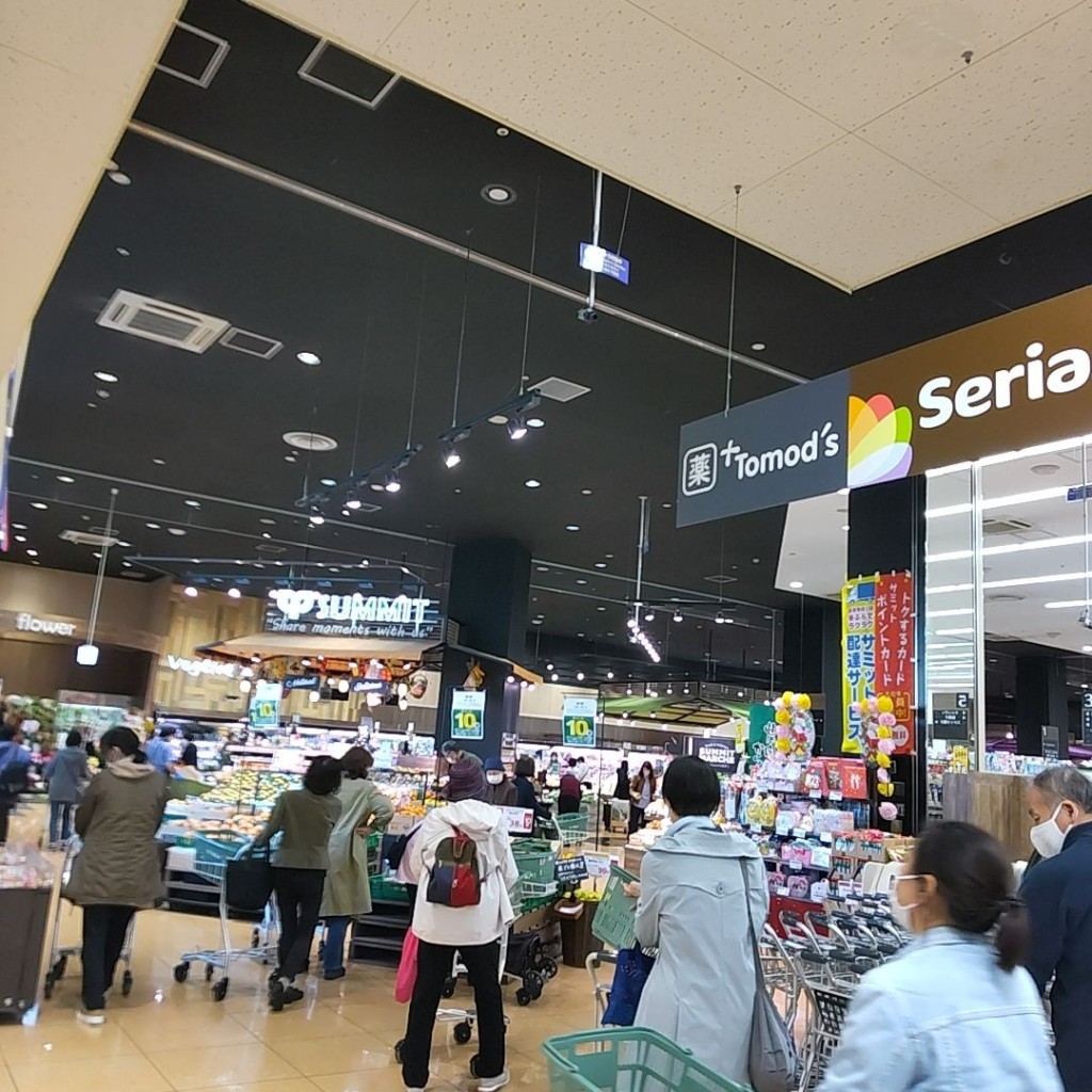 実際訪問したユーザーが直接撮影して投稿した下倉田町100円ショップSeria サミット下倉田店の写真