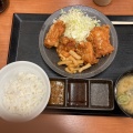 からやま定食(梅) - 実際訪問したユーザーが直接撮影して投稿した日吉町からあげからやま 柏崎店の写真のメニュー情報