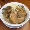 豚ダブルラーメン - 実際訪問したユーザーが直接撮影して投稿した吾妻ラーメン専門店ラーメン龍郎の写真のメニュー情報