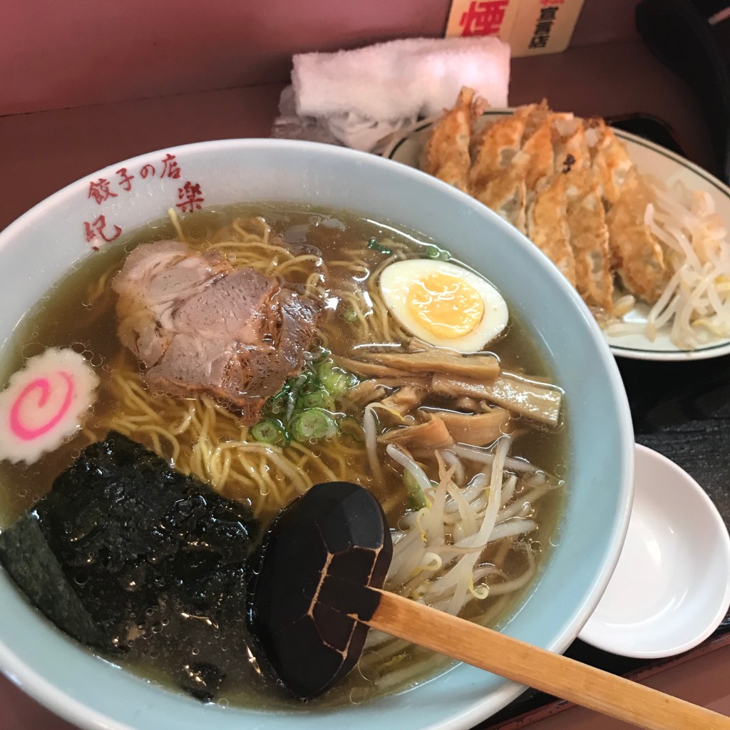 ユーザーが投稿した醤油ラーメンの写真 - 実際訪問したユーザーが直接撮影して投稿した細江町中川餃子紀楽の写真