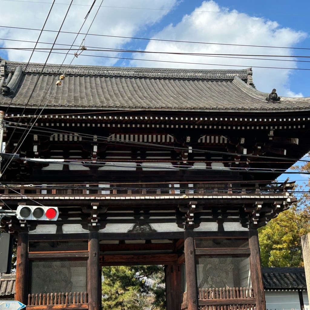 実際訪問したユーザーが直接撮影して投稿した太秦蜂岡町寺楼門の写真