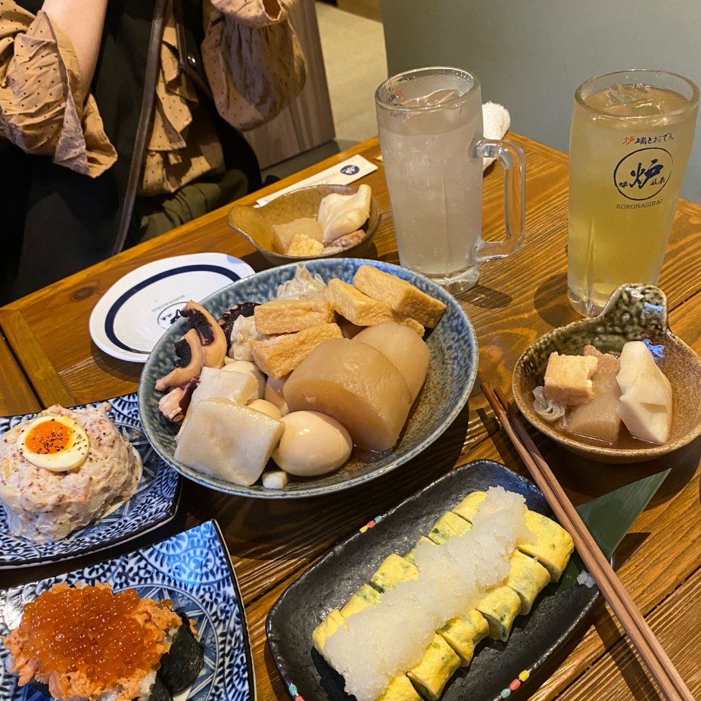 gurisanさんが投稿した西新宿居酒屋のお店炉端とおでん 呼炉凪来(コロナギライ)/ロバタトオデン コロナギライの写真