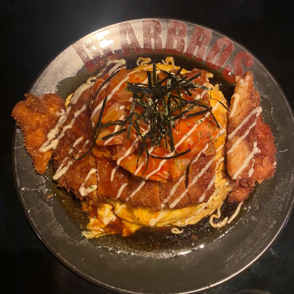 ユーザーが投稿したNEW韓国風ジャンボチキンカツキムニール Sの写真 - 実際訪問したユーザーが直接撮影して投稿した千里山東洋食DEARBROS.の写真