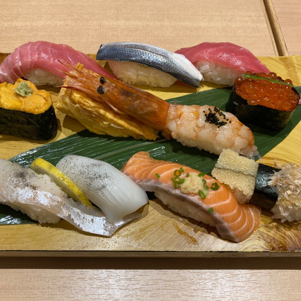 ユーザーが投稿したにぎわいランチの写真 - 実際訪問したユーザーが直接撮影して投稿した梅丘寿司寿司の美登利 梅丘本館の写真