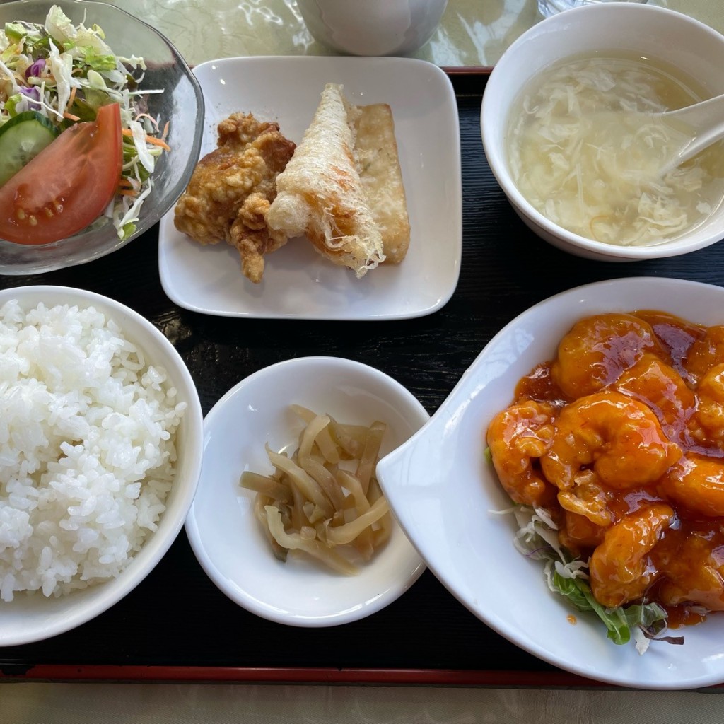 ユーザーが投稿した四川定食の写真 - 実際訪問したユーザーが直接撮影して投稿した高宮栄町中華料理中国料理 唐膳 寝屋川店の写真
