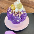 和栗と紫芋のかき氷 - 実際訪問したユーザーが直接撮影して投稿した大宮町カフェVeggie Cafe Mazinaの写真のメニュー情報