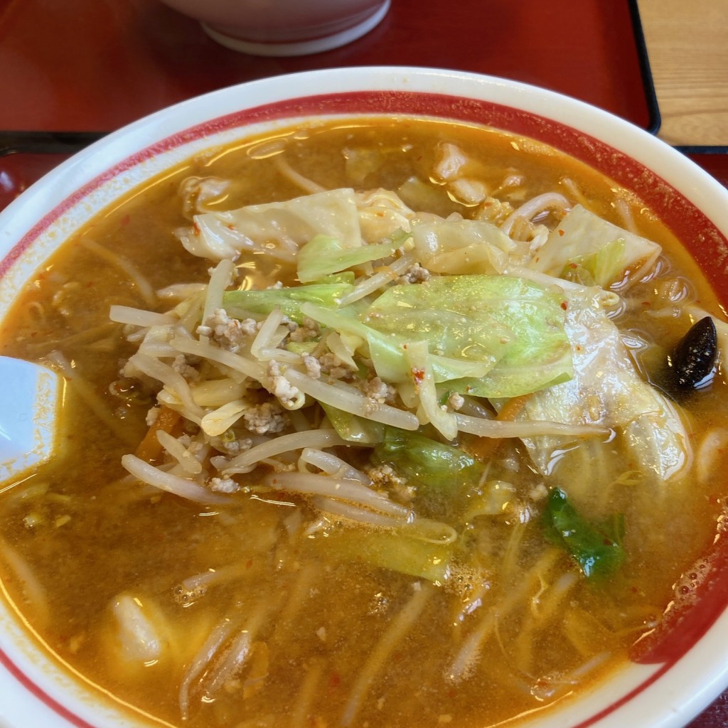 ユーザーが投稿した味噌ラーメンの写真 - 実際訪問したユーザーが直接撮影して投稿した松山ラーメン / つけ麺玄龍の写真