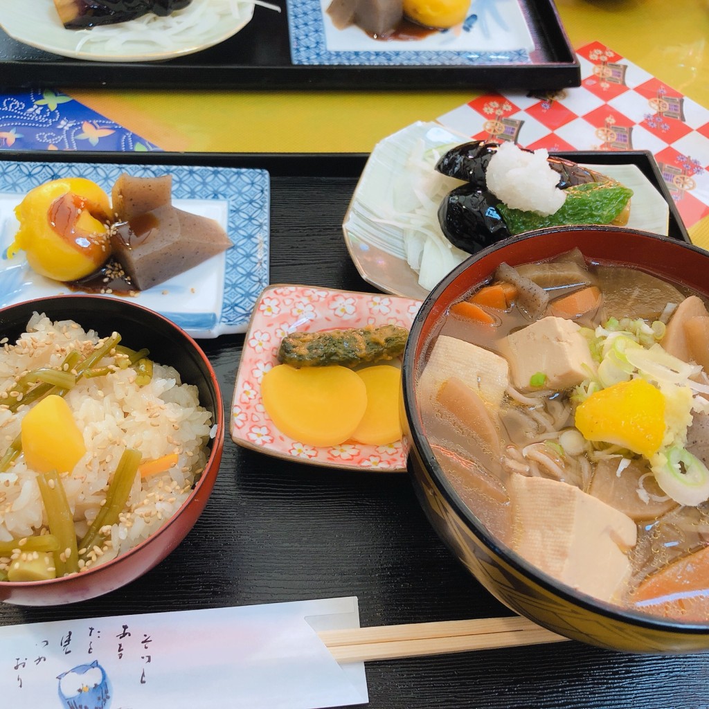 yukityさんが投稿した矢又郷土料理のお店和食・喫茶ふくろう 椿茶屋/ワショクキッサ フクロウ ツバキチャヤの写真