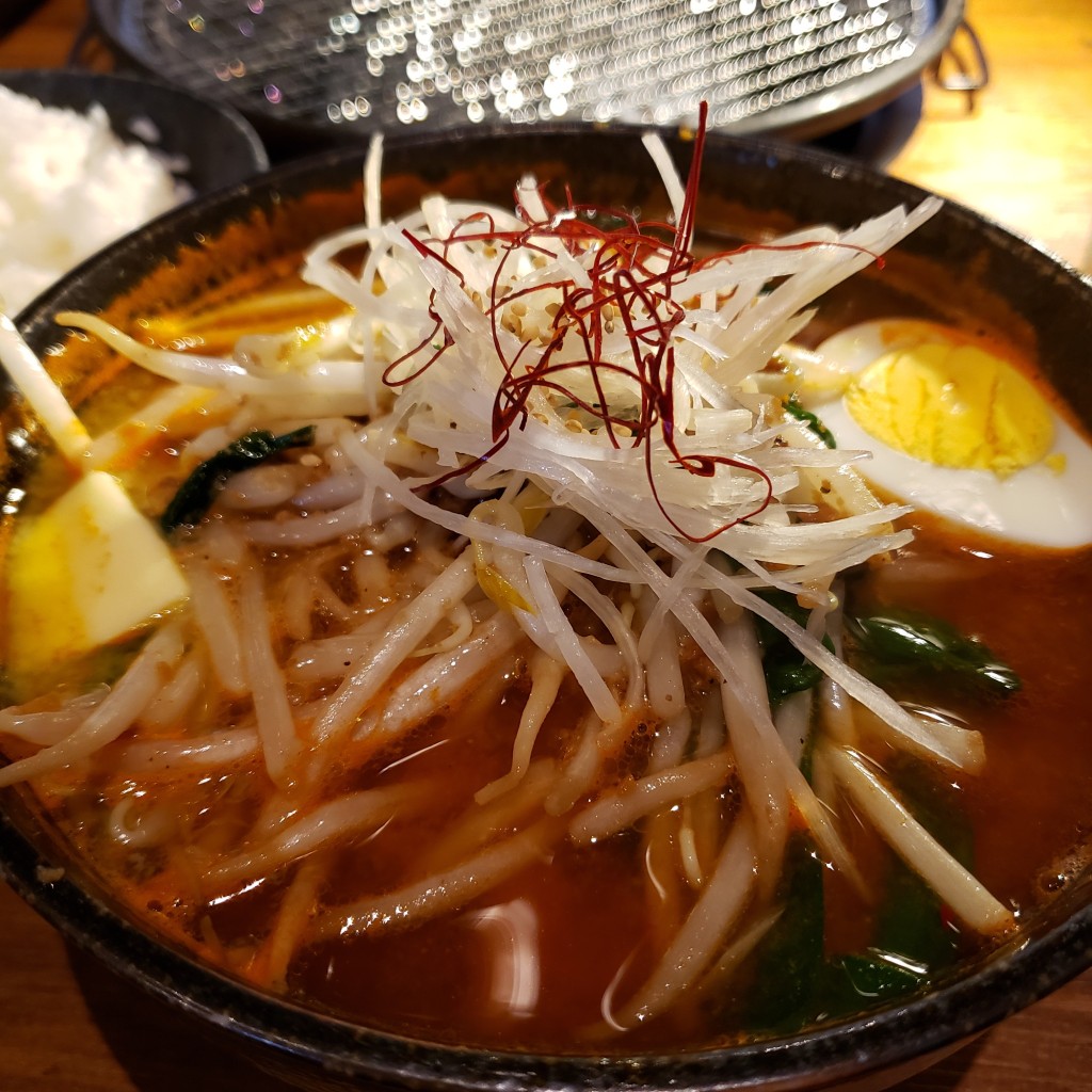 ユーザーが投稿したLunch赤からラーメンの写真 - 実際訪問したユーザーが直接撮影して投稿した町北町大字上荒久田居酒屋赤から 会津若松ニトリ店の写真