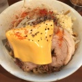 ラーメン 汁なし - 実際訪問したユーザーが直接撮影して投稿した新庄町ラーメン専門店ラーメン荘 地球規模で考えろ 未来への写真のメニュー情報