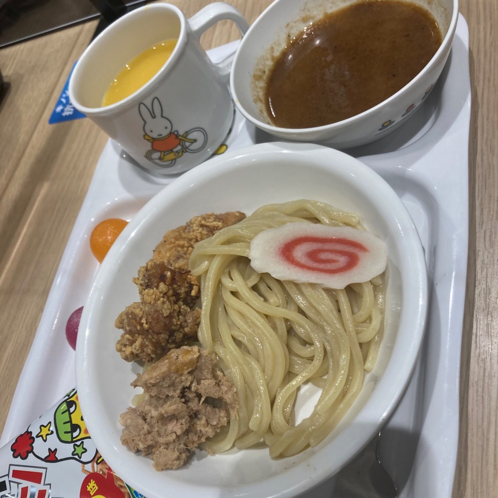 ユーザーが投稿したキッズつけ麺の写真 - 実際訪問したユーザーが直接撮影して投稿した広野台つけ麺専門店三田製麺所 イオンモール座間店の写真