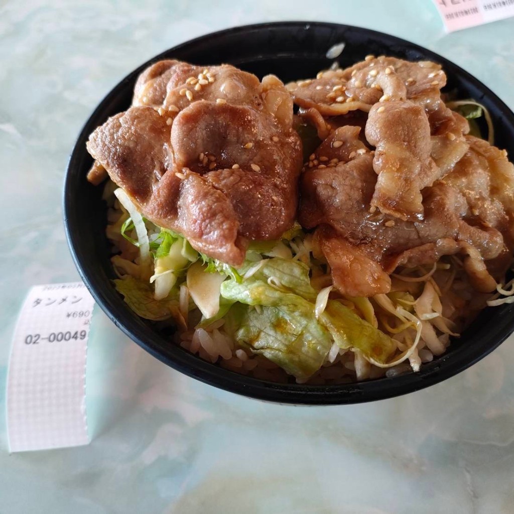 ユーザーが投稿した豚丼の写真 - 実際訪問したユーザーが直接撮影して投稿した上町定食屋マルカンビル大食堂の写真